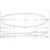 SUPFOIL DOWNWINDER - KT Super Pro2Style 105.5L À 157L - PAIN PSE 2D ou 3D