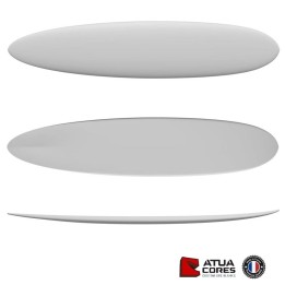Template pain mousse polystyrène longboard performance - Atua cores