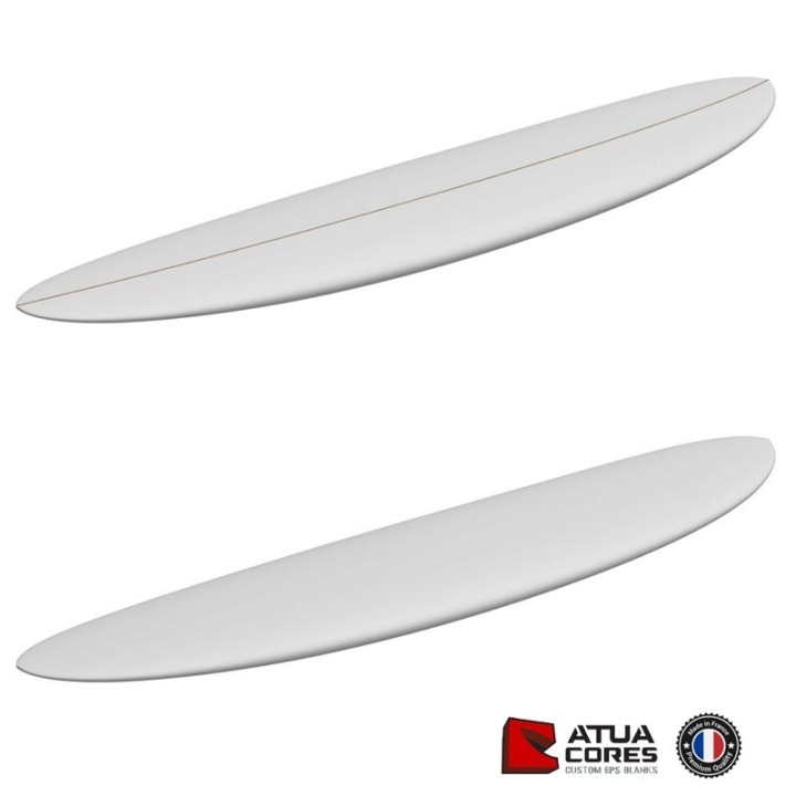 Template pain mousse polystyrène longboard performance - Atua cores
