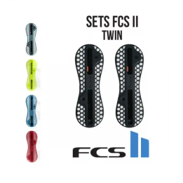 Set de plugs surf FCS II pour montage dérives twin - atuacores.com